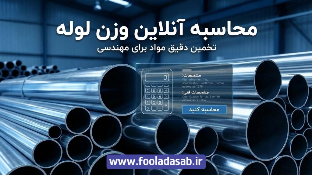 محاسبه آنلاین وزن لوله